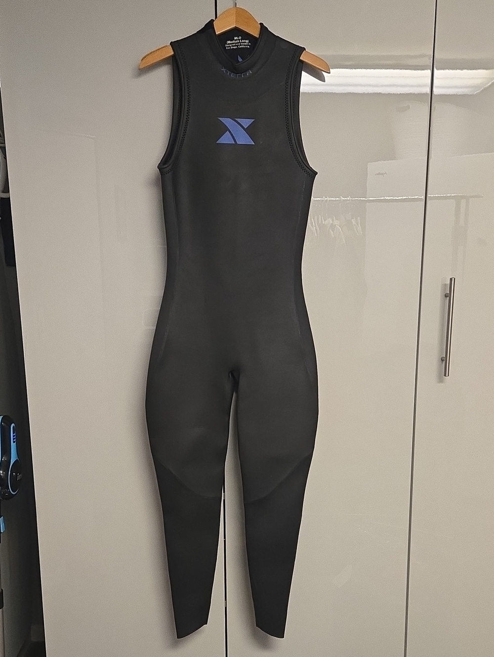 Xterra Black Full-Length Sleeveless Wetsuit - Medium Long - Women's Or Men's